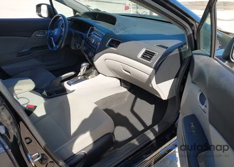 2013 Honda Civic Lx из США, поврежденный, VIN 2HGFB2F54DH584604